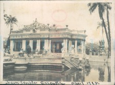1927 Temple Calcutta India Chefalo magic Tour 4x3" Orig photo