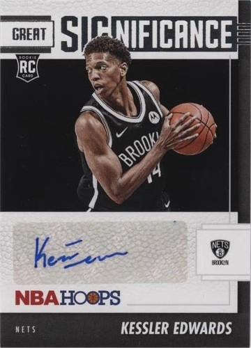 KESSLER EDWARDS 2021-22 Panini NBA Hoops Rookie #246 Brooklyn Nets
