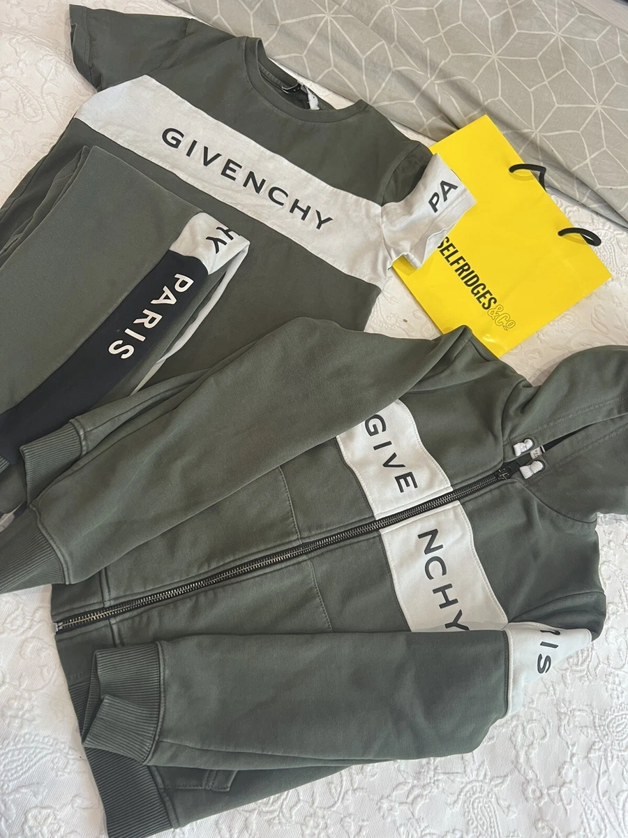 smart community common sense Givenchy Tracksuit Age 10 Three Part Set TOP & PANTS & JACKET Boy GREEN KHAKI | eBay smart community common sense Givenchy Tracksuit Age 10 Three Part Set TOP & PANTS & JACKET Boy GREEN KHAKI | eBay