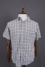 Vintage Valentino Jeans Short Sleeve Button Up Dress Shirt Size M / 48