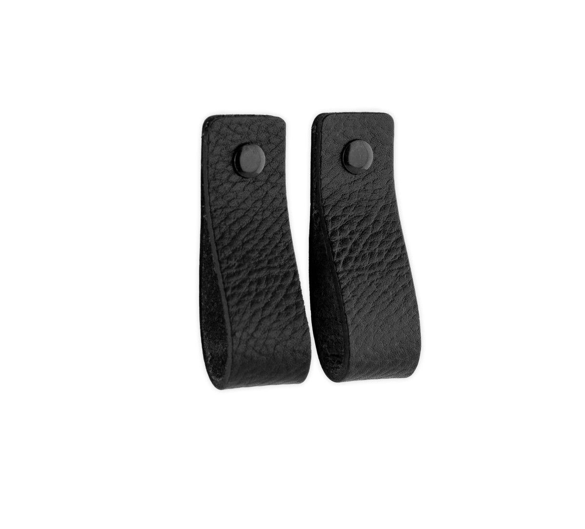 Leather Drawer Pulls - Black - 2 pcs - 6-1/2 x 1 '' - Leather Handle -  Leat... | eBay