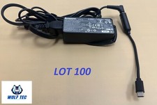 LOT 100 Lenovo 45W USB-C TYPE-C 20V 2.25A AC Adapter Charger for Ideapad Yoga