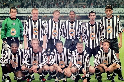 NEWCASTLE UNITED FOOTBALL TEAM PHOTO>1997-98 SEASON | eBay