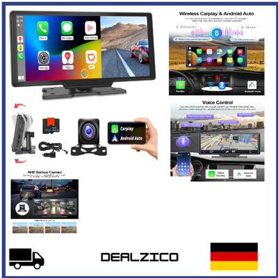 Digital Media Receiver mit CarPlay, Touchscreen und GPS Navigation.
