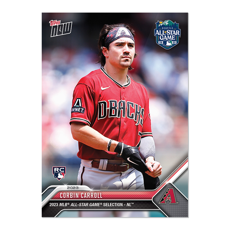 ゲームセンター・ゲームカード 2023 TOPPS Luminaries MLB Corbin Carroll Corbin Carroll 2023 Topps Series 2 Stars Of MLB Rookie RC