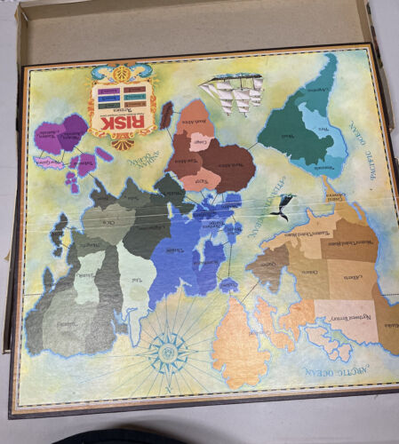 1975 Risk Board Game by Parker Brothers 99% Complete (1 Dice Missing) Vintage - Picture 3 of 5