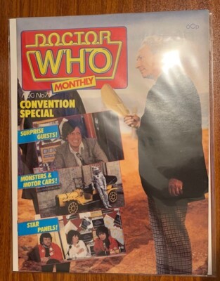 Vintage Doctor Who Monthly #79 August Convention Special Free Shipping