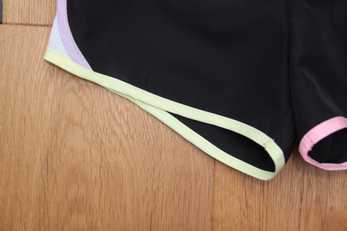 Nike Girl Running Shorts ~ Black, Mint Green, Pink, Lavender & Yellow ~ DRI-FIT - Picture 3 of 3