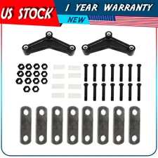 Trailer Axle Shackle Kit Heavy Duty Steel For Double Eye Spring 3.5K -5.2K Axles