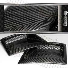 Real Carbon Fiber Front Bumper Side Air Vents For 08-14 Subaru Impreza Wrx Sti Real Carbon Fiber Front Bumper Side Air Vents For 08-14 Subaru Impreza Wrx Sti