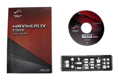 ASUS ROG Maximus IX Code - Handbuch - Blende - Treiber CD    #333838