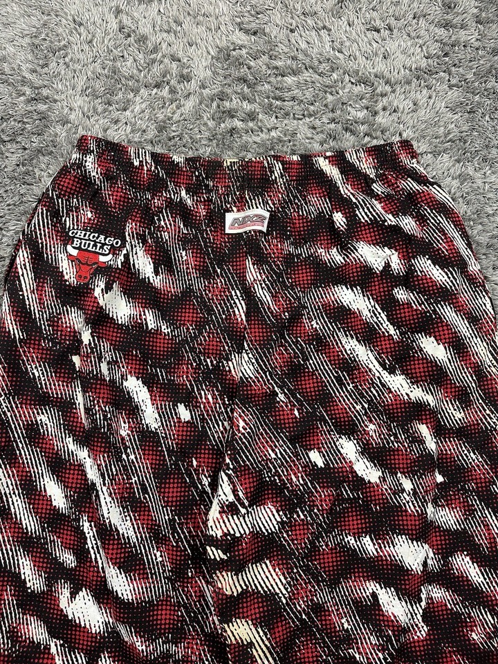 Vintage Chicago Bulls NBA NIXZ Zubaz Style 90s Pants XL eBay