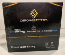 Chrome Battery 12V-20AH Power Sport Battery