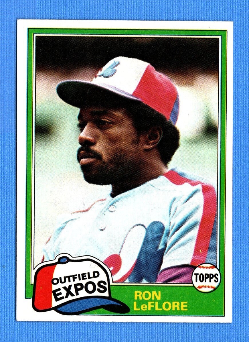 1981 Topps #710 Ron LeFlore NM+ Expos