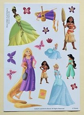 Disney Princess. Sticker sheet.