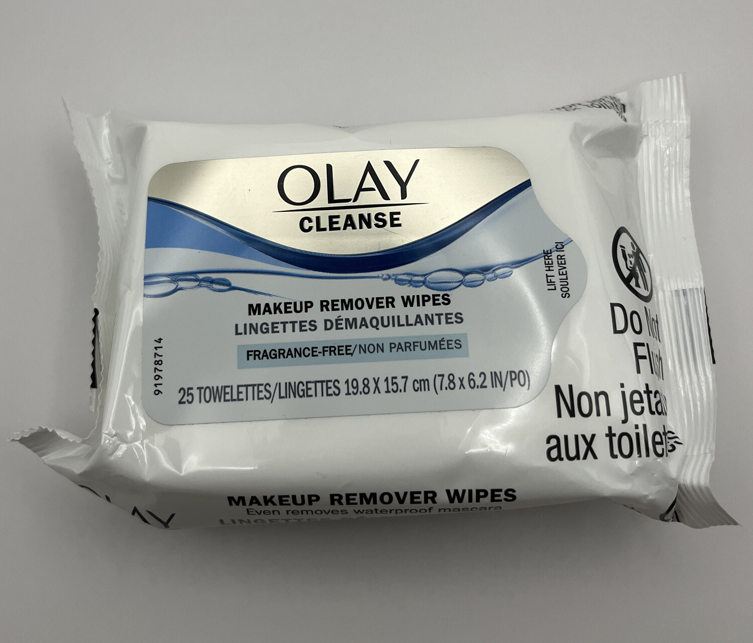 Olay, Makeup Remover, Fragrance Free Cleansing Towelettes, 25 Ct eBay
