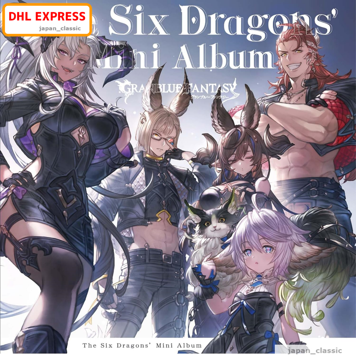 THE SIX DRAGONS' MINI ALBUM GRANBLUE FANTASY LIMITED EDITION CD