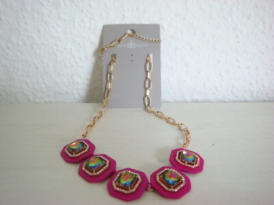 Bijou Brigitte Kette - Pink Statements