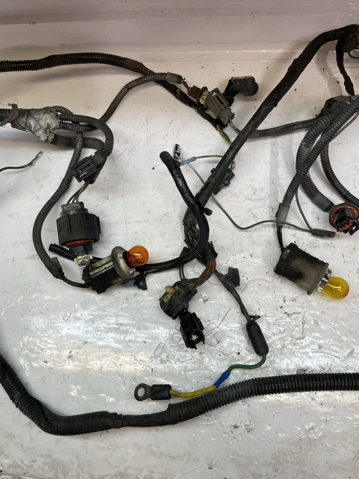 87-89 Ford Mustang Front HeadLight Harness Fog Lt Wiper Head light OEM GT & LX - Image 4 of 4