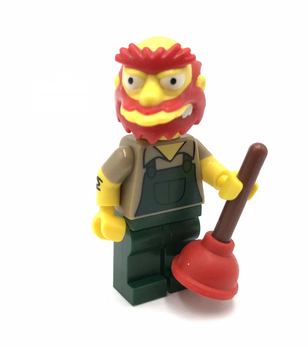 LEGO Groundskeeper Willie minifigure CMF Series Simpsons 71009