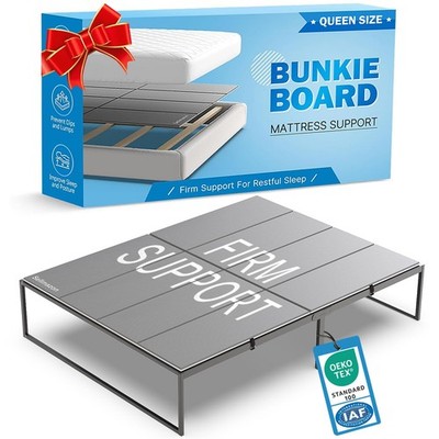 Bunkie Board Queen Size (60x80''), Heavy Duty Bed Boards for Frame, Sleeper S...