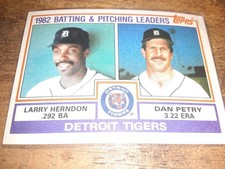 1983 TOPPS #231 DAN PETRY