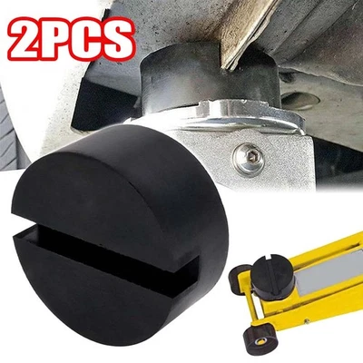 2X Trolley Jack Rubber pad Adapter Stand block lifting puck classic Car Jack Pad - Image 1 of 4
