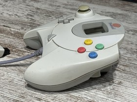 SEGA Dreamcast Controller HKT-7701 White ~ Nice Tight Stick & Buttons! FAST SHIP
