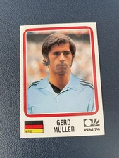 Panini World Cup Story Gerd Müller #73, Sonric's, WM 1974 Gerd Muller Germany