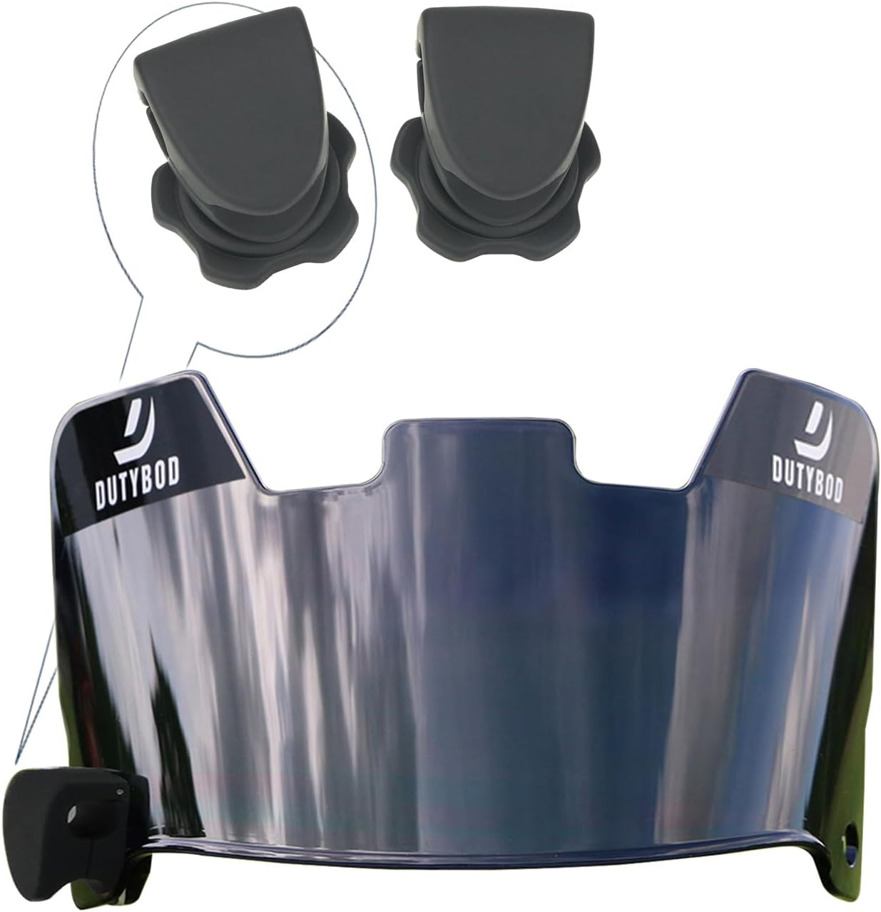 Football Visor Football Shield, Clear Football Visors for Helmet Scratch-Resista