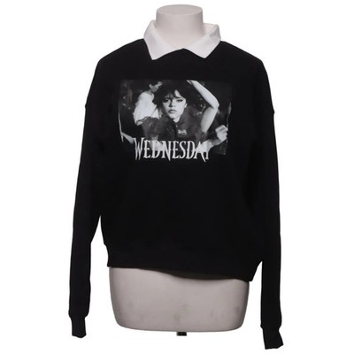 Wednesday, Sweatshirt, Größe: XS, Schwarz/Weiß #pDT