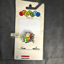 Jibbitz busy town  Huckle & Lowly Reading Book Shoe Charm Plastic