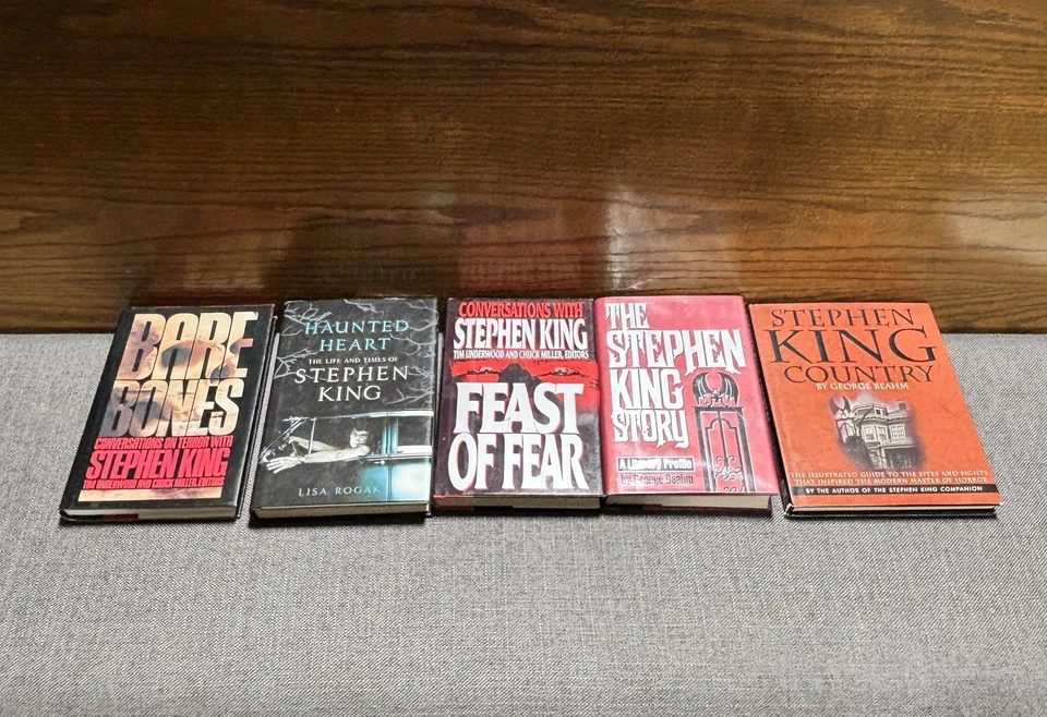Stephen King Nonfiction Lot 5 HC Bare Bones, Feast of Fear + 3 - Image 2 of 4