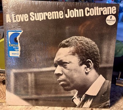 John Coltrane ~ A Love Supreme (Limited Remaster Clear Blue Vinyl LP, Impulse)