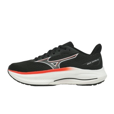 Mizuno Wave Inspire 22 Black Orange Men Road Running Jogging Shoes