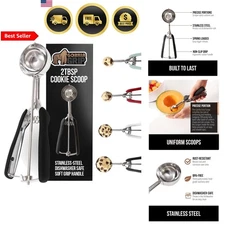 Cookie Scoops Stainless Steel Food Portioner 2 Tbsp Multipurpose Kitchen