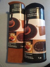 ArtMinds Zamsz Split Skóra Brązowa 1 szt. & Czarna Nowa