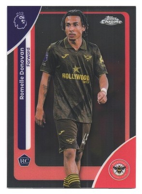 2025-26 Topps Chrome Premier League Brentford FC Romelle Donovan