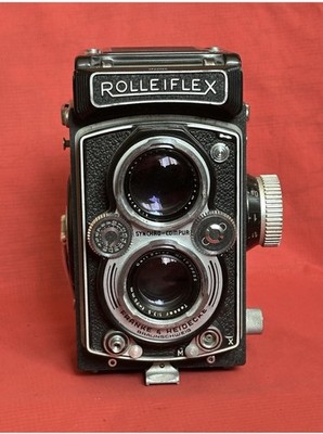 Rolleiflex 3.5 B MX-EVS Kamera mit Tessar 75mm 3.5 Objektiv (funktioniert)