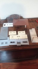 Plasticville - PO-1 Post Office station load dock parts o scale
