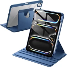  Rotating Case for iPad Pro 11-Inch M5/M4 2025/2024 iPadPro11(2025/2024) Navy