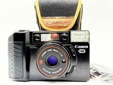  Mint Canon Autoboy2 Quartz Date AF35M2 Black Point  Shoot Film Camera A118