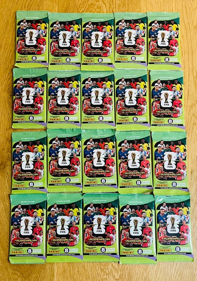 Panini Adrenalyn XL World Cup 2026 - 20 sealed unopened packs - Image 1 of 1