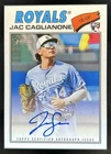 2026 Topps Heritage Jac Caglianone Real One Auto RC Rookie #ROA-JCAG Royals