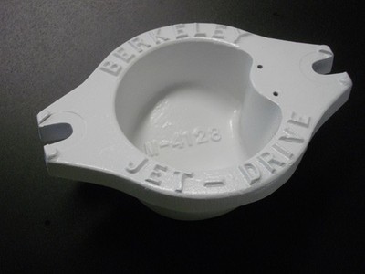 Berkeley Jet Pump Hand Hole Cover with O-ring M-4128 M4128 Square Style