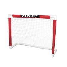 Mylec Junior Folding PVC Hockey Goal, 48"x 37" with an Extra Net, Open Box