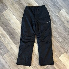 Ski Gear Black Youth Ski Snow Pants Size XL