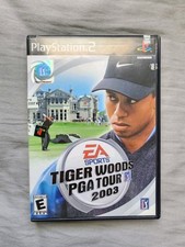 Tiger Woods PGA Tour 2003 (Sony PlayStation 2, 2002) PS2 CIB w/ Manual TESTED 