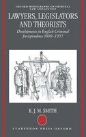 Smith | Lawy, Legis Theor Omclj C | Buch | Englisch (1998) | Gebunden | Academic