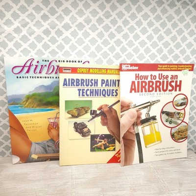 How to Use an Airbrush and Airbrush Painting Techniques  Big Book of Airbrush